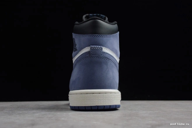 Air Retro 1 Blue High Jordan OG Moon 555088-115 0723